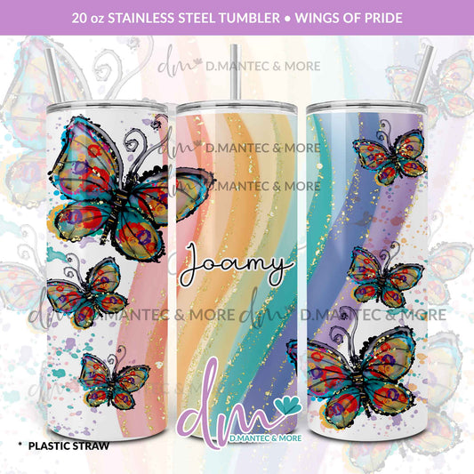 T20 - Wings of Pride | Stainless Steel Tumbler
