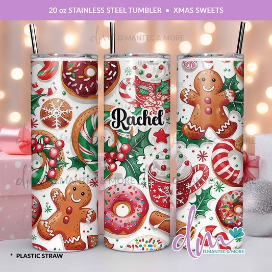 T20 - XMas Sweets | Stainless Steel Tumbler