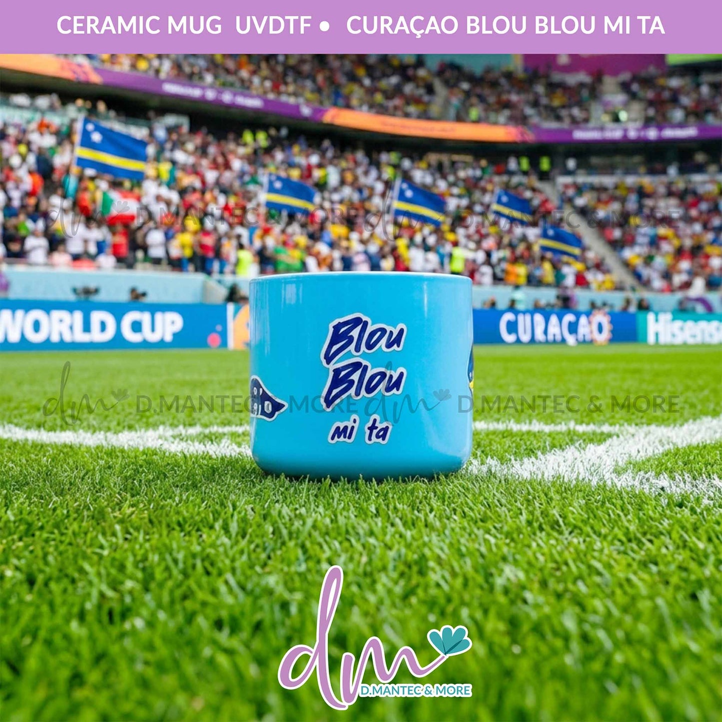 Curaçao Blou Blou Mi Ta | Ceramic Mug