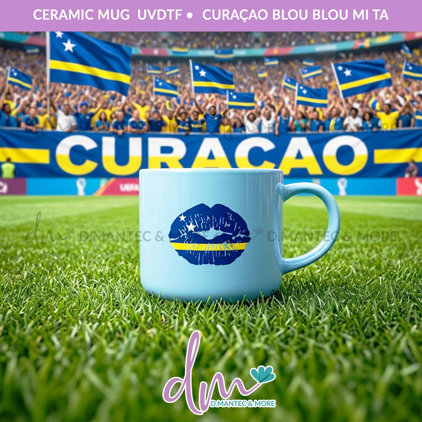 Curaçao Blou Blou Mi Ta | Ceramic Mug