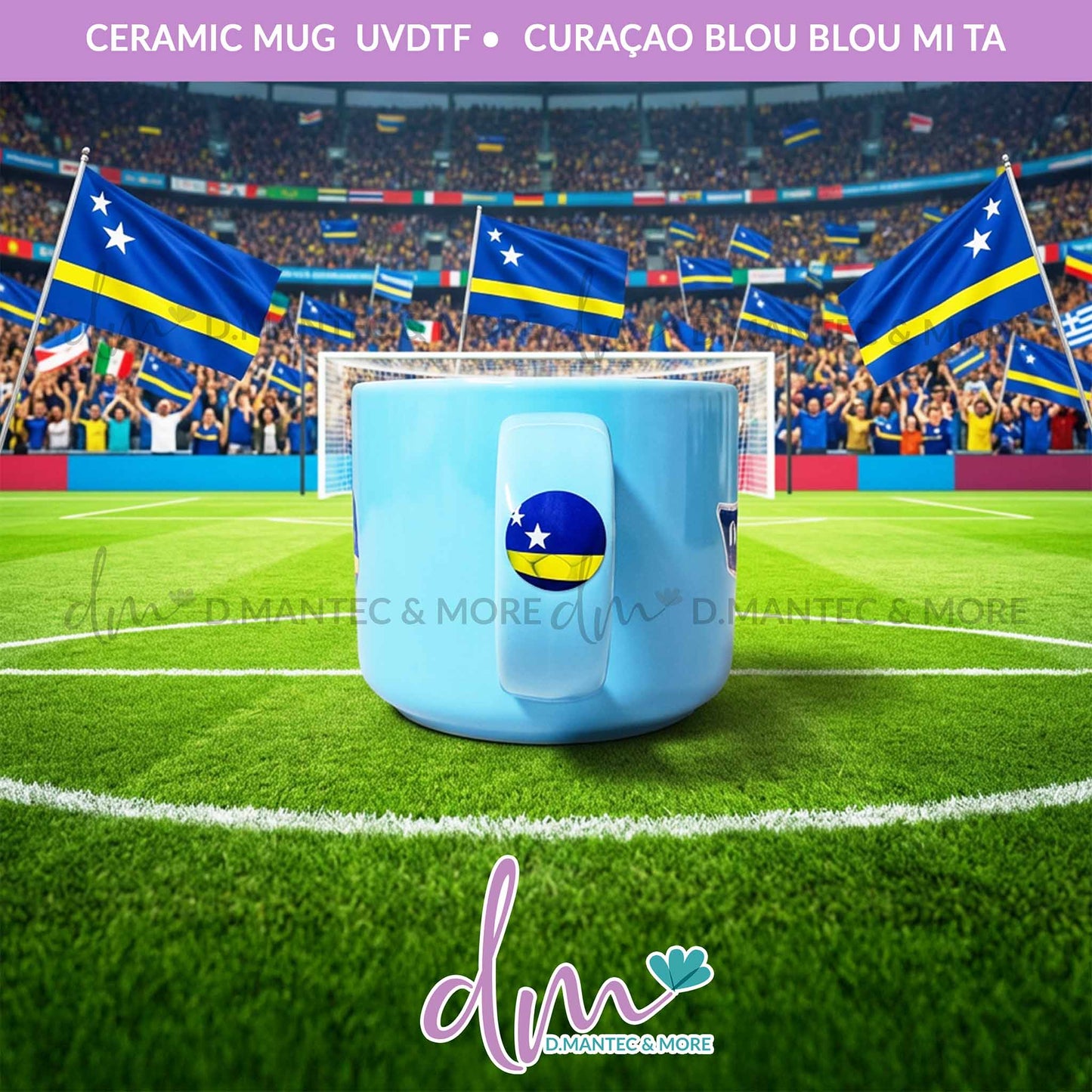 Curaçao Blou Blou Mi Ta | Ceramic Mug