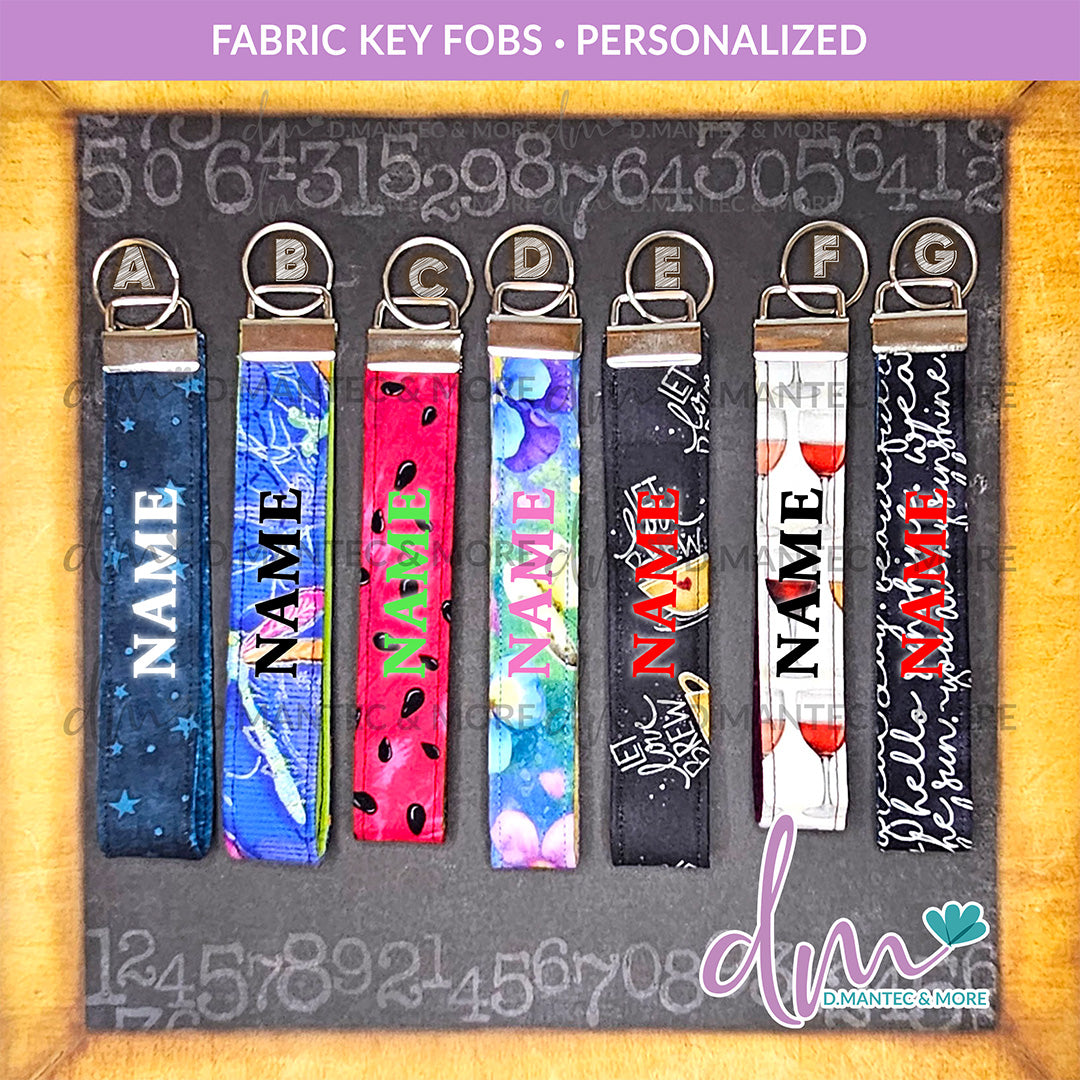 Fabric Key Fob | Keychain