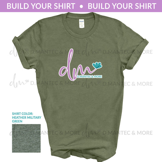 Gildan Heather Military Green | T-shirt