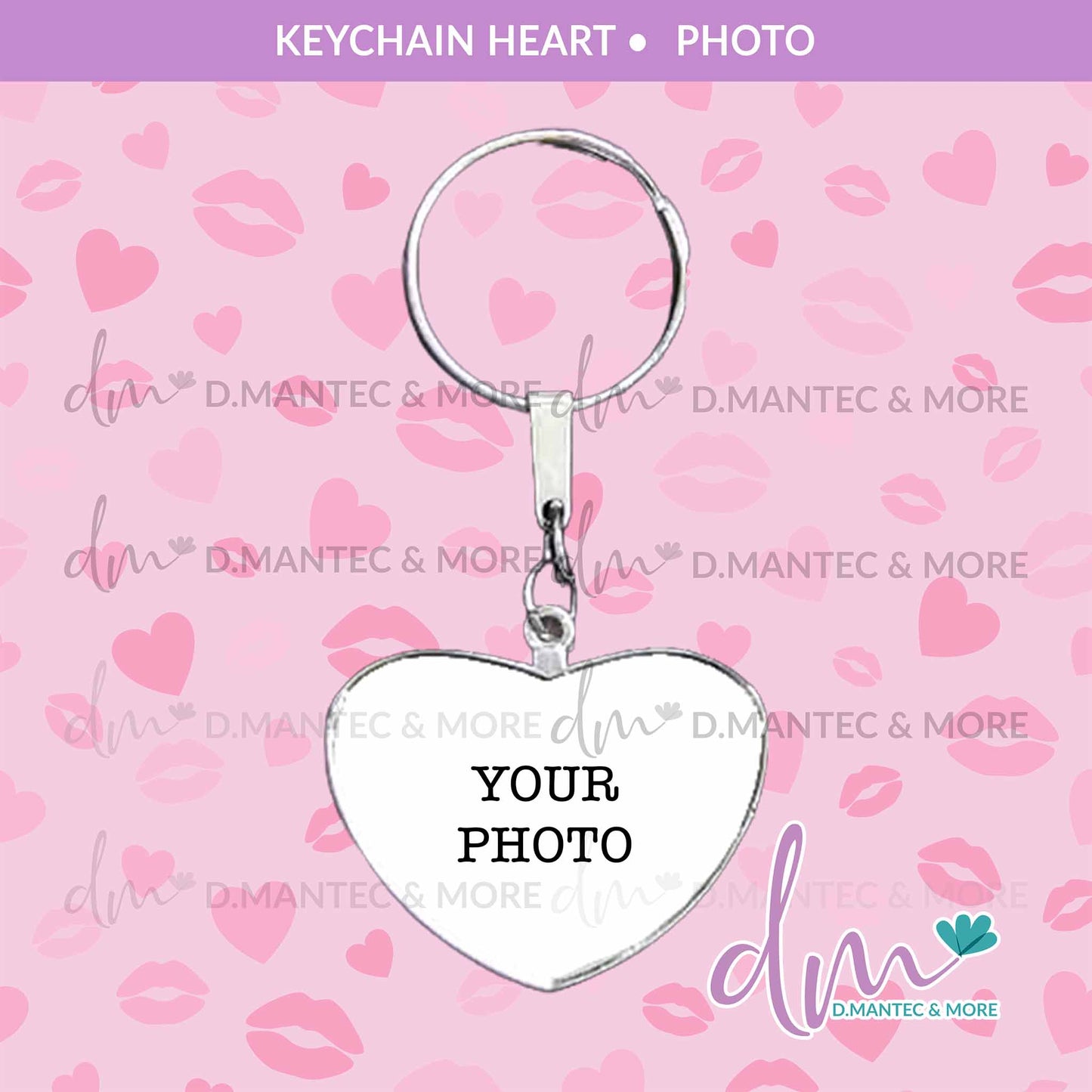 Your Photo | Keychain Heart