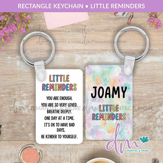 Little Reminders | Keychain-Rectangle