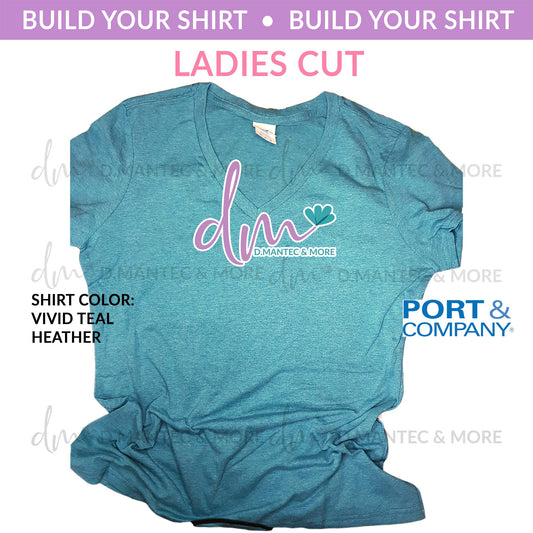 P&C Vivid Teal Heather  | T-shirt