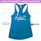 NL Ladies' Racerback - Turquoise | T-shirt