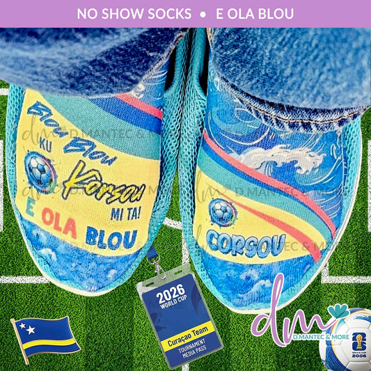 E Ola Blou | No Show Socks