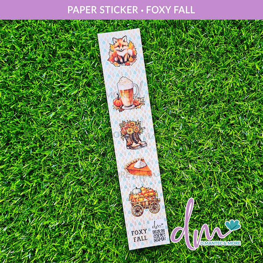 Foxy Fall | PAPER Sticker