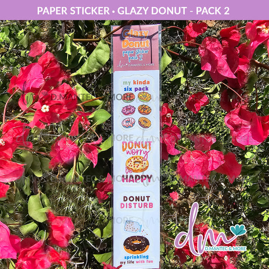 Glazy Donut Pack 2 | PAPER Sticker