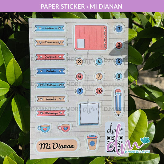 Mi Dianan | PAPER Sticker