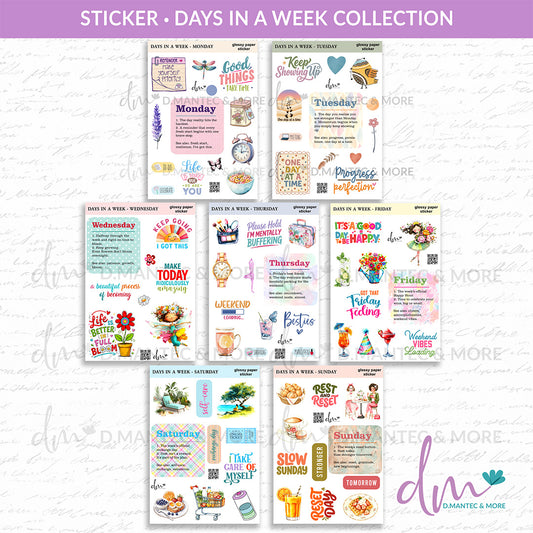 Days in a Week Collection | Sticker