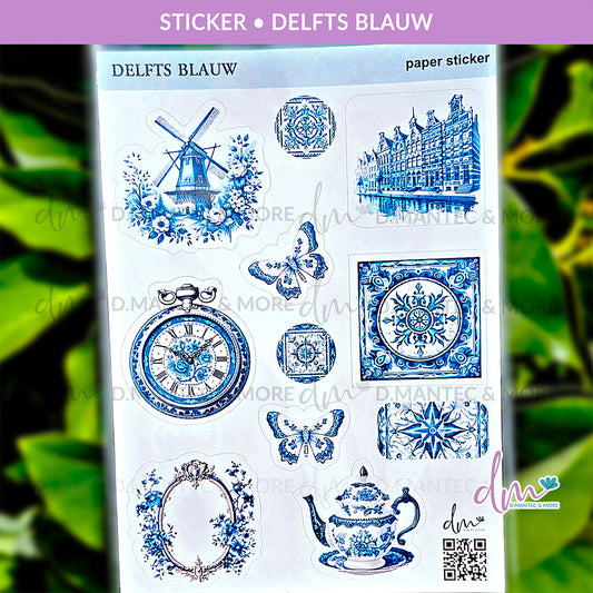 Delfts Blauw | Sticker