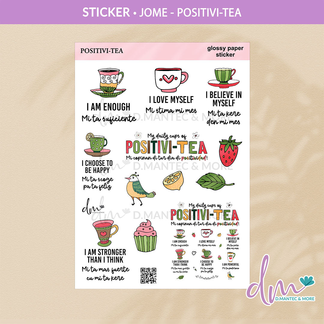 JOME - Positivi-Tea | Sticker