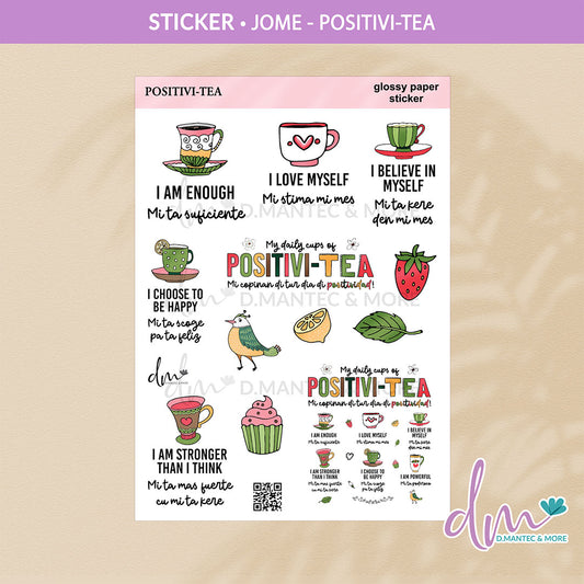 JOME - Positivi-Tea | Sticker