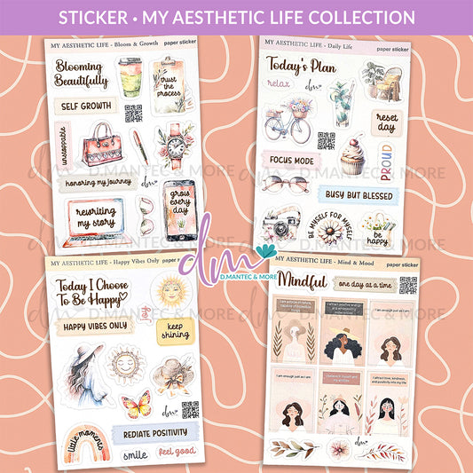 My Aesthetic Life Collection | Sticker