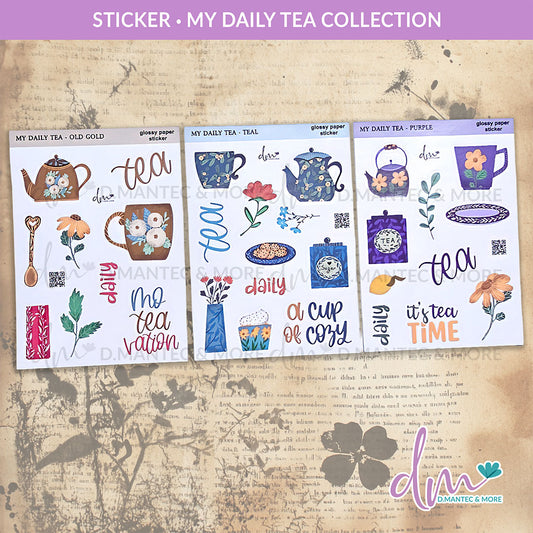 My Daily Tea Collection | Sticker