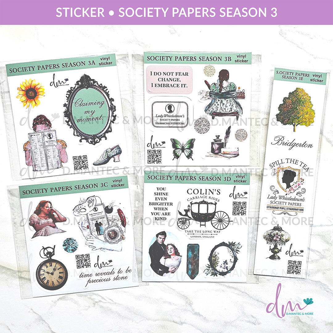 Society Papers Collections | Sticker