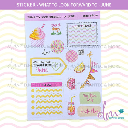 What To Look Forward To Collection | Sticker