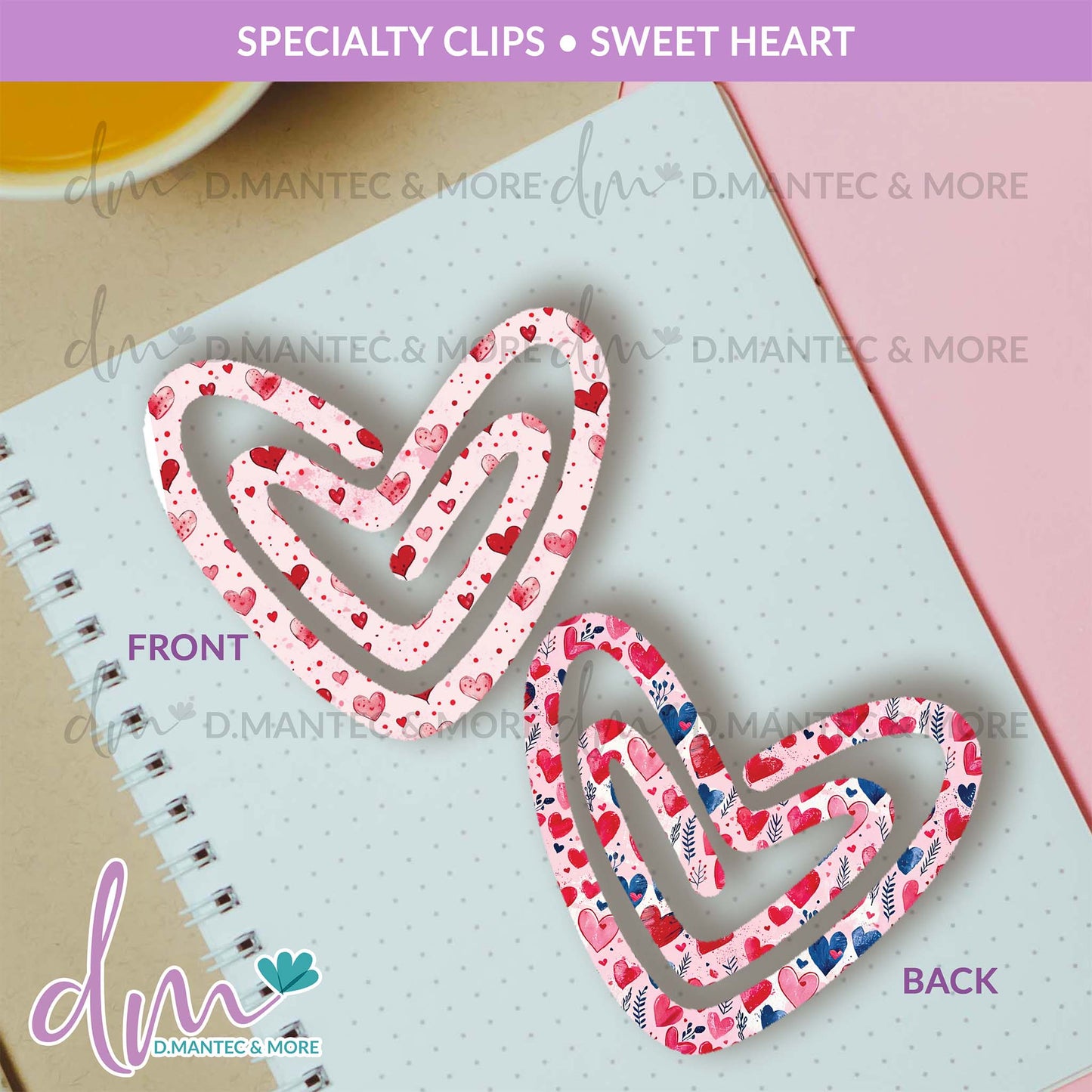Specialty Clips | Sweet Heart