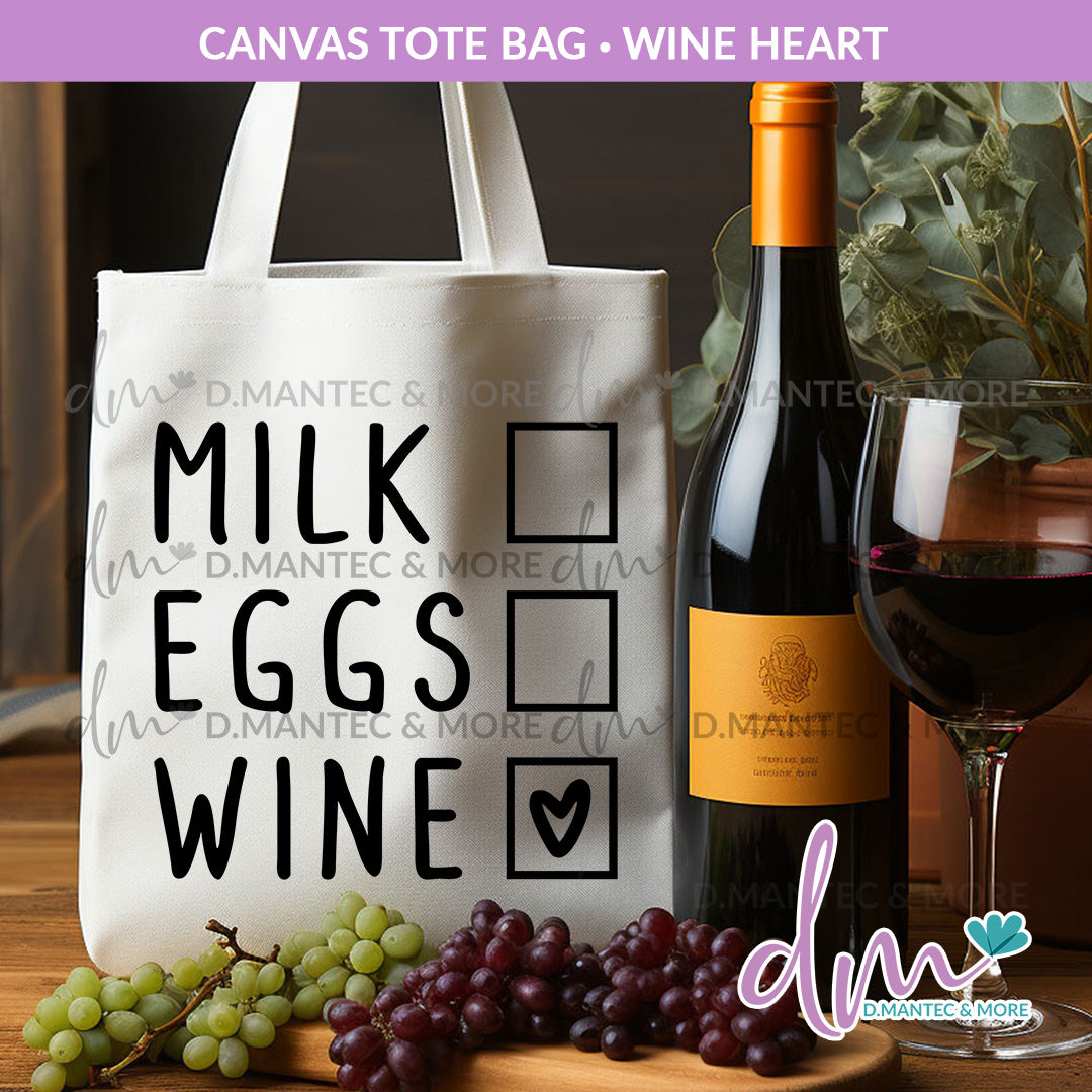 TBN - Wine Heart | Tote Bag