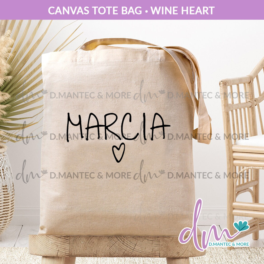 TBN - Wine Heart | Tote Bag