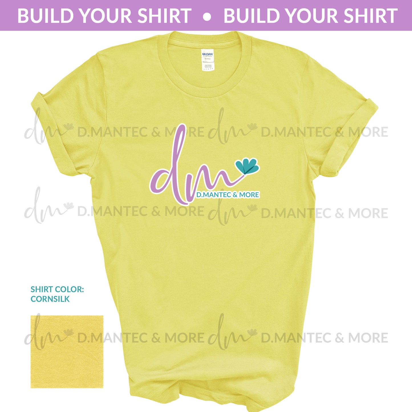 Gildan Cornsilk | T-shirt